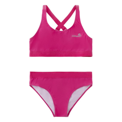 Купальник детский Crockid ТК 17016/3 ФВ розовая фуксия 01